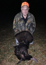 Harry Lamb of Aylett harvested this nice gobbler on the last day of the fall turkey season.